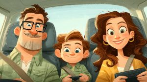 Holiday road trip games