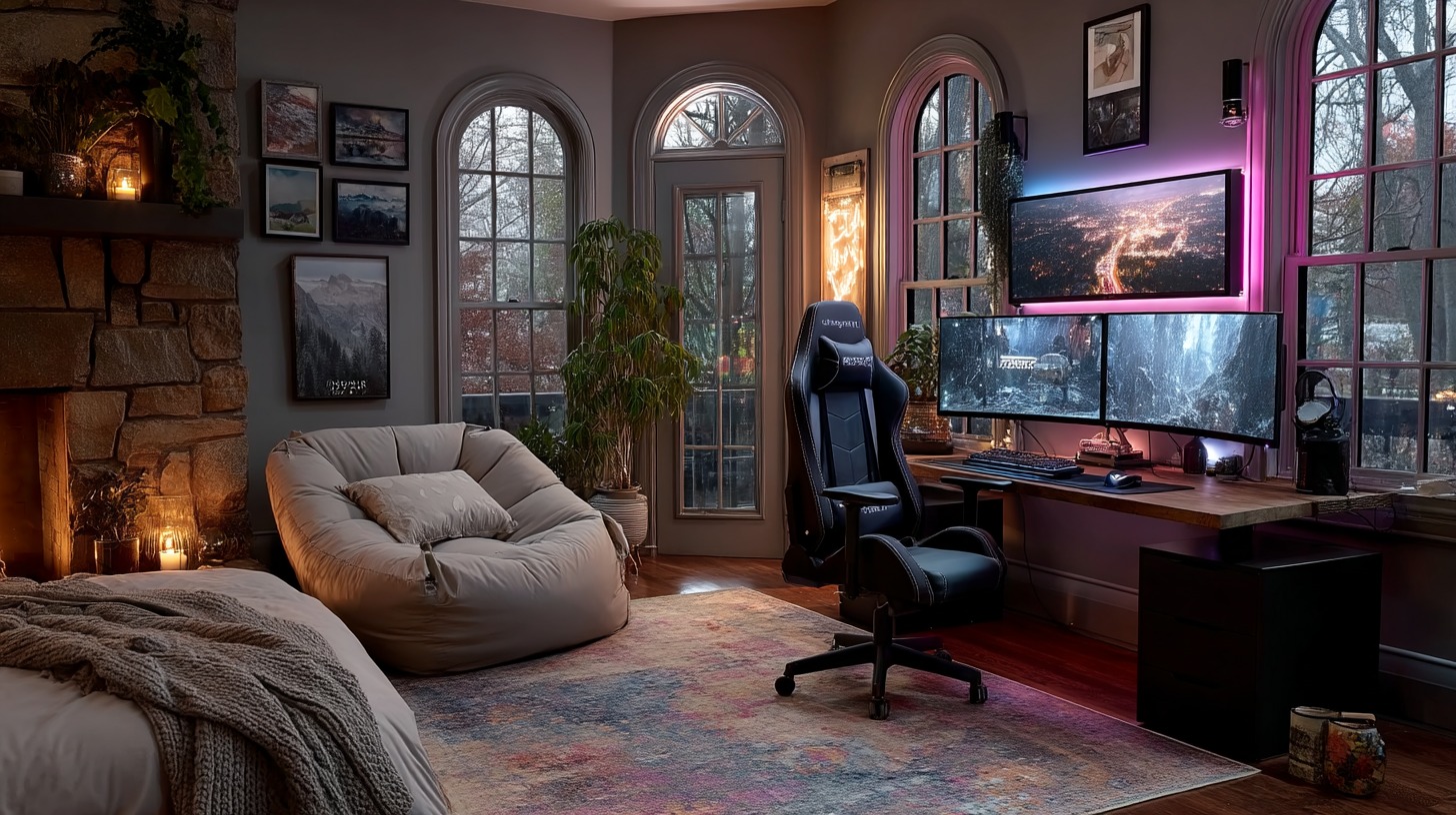 Essential gaming room setup